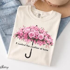 Mothers Day Shirt, Funny Mom Floral Umbrella T-Shirt, Mom Shirt, Funny